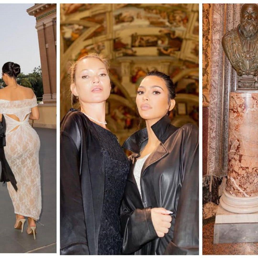 Check out Kim Kardashian and Kate Moss’ trip to Vatican City