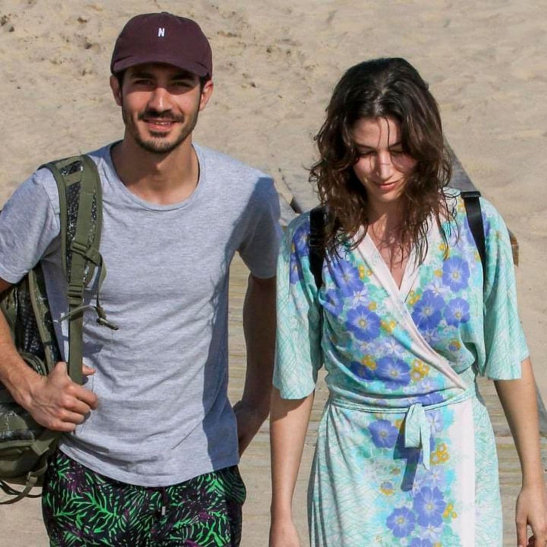 Úrsula Corberó and Chino Darín enjoy a sunny beach day in Uruguay