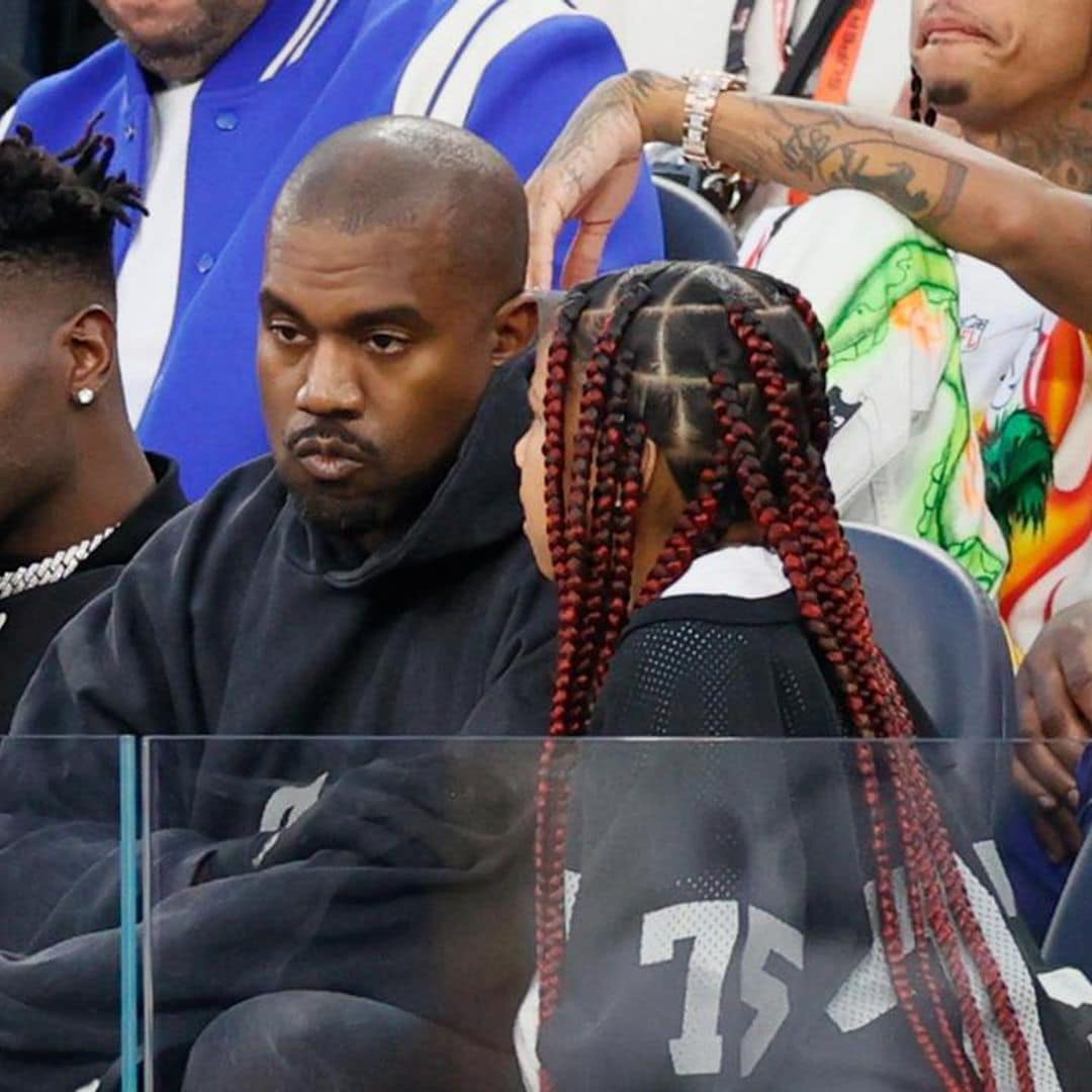 Kanye West takes North and Saint to Super Bowl 2022 after taking shots at Pete Davidson on Instagram