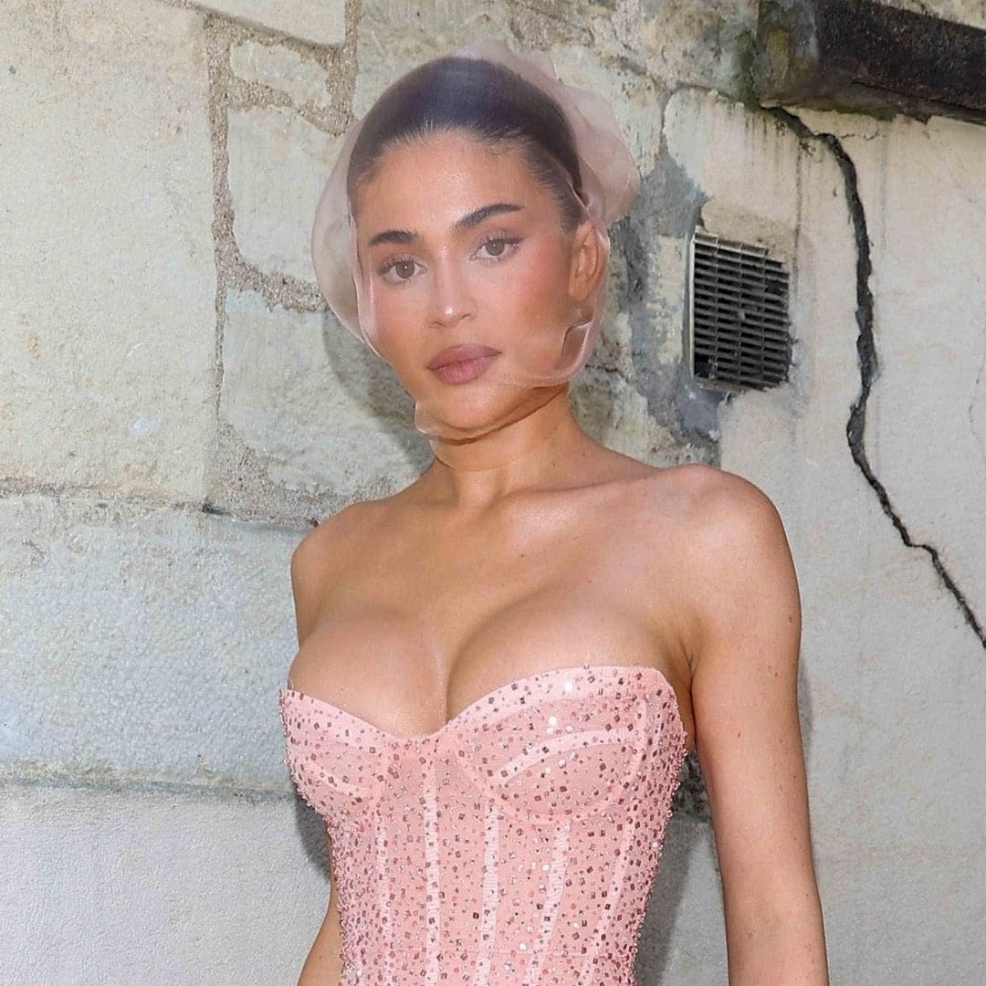 Kylie Jenner's princess moment in corseted dress during Paris Haute Couture Week