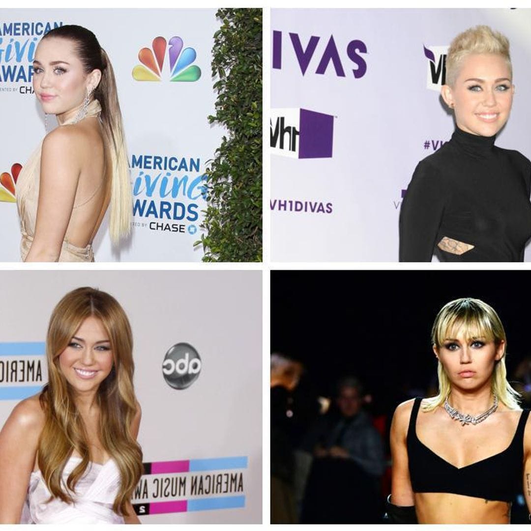 Miley Cyrus’ hairstyles through the years