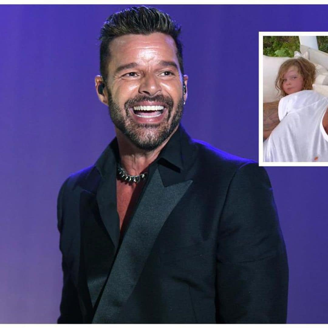 Ricky Martin shares pics enjoying the Dominican Republic with his kids, including Lucia, who is growing up so fast!