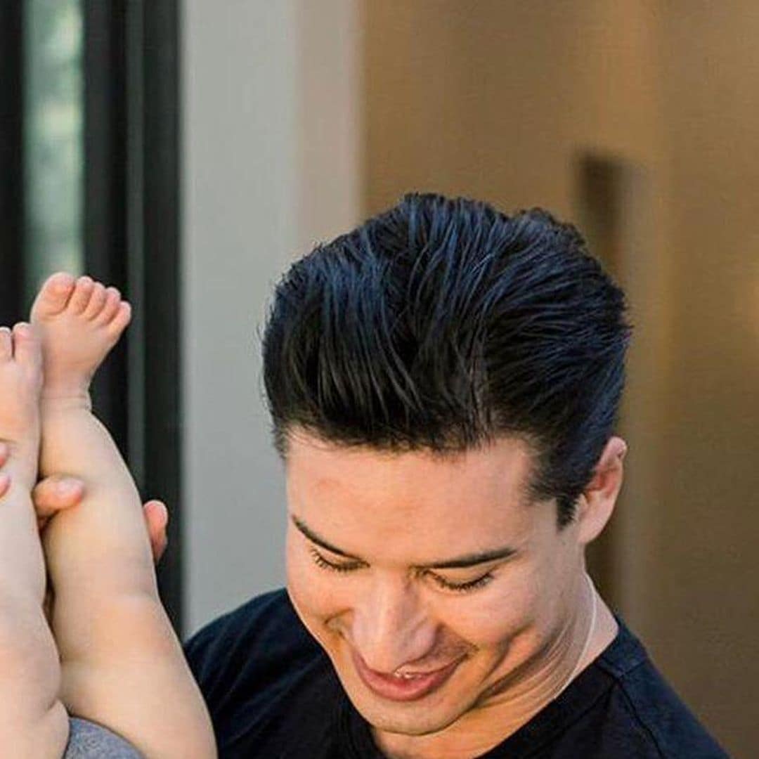 Happy Bday, Mario! Eva shares cute pic of Baby Santi and Mario Lopez