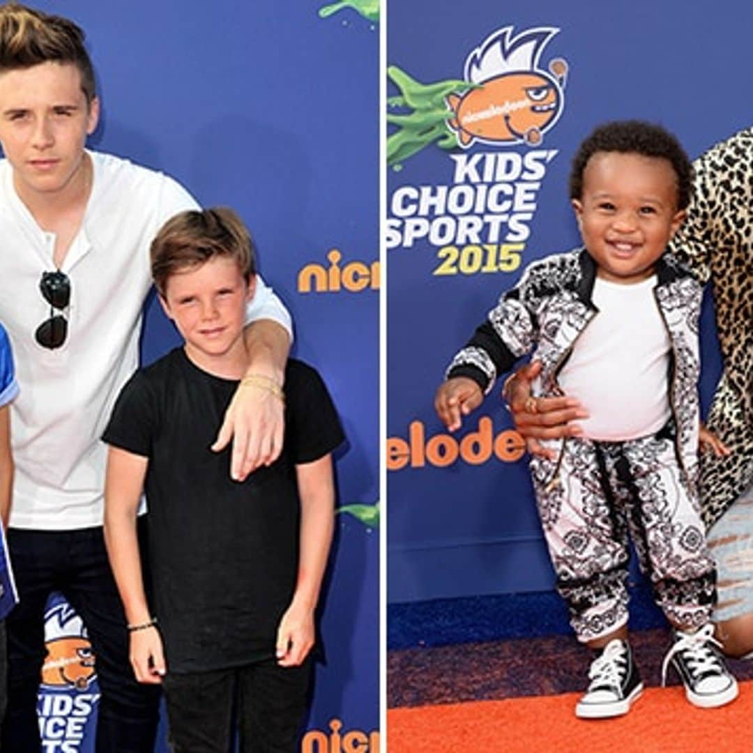 Ciara's son steals the show at the Nickelodeon Kids' Choice Sports Awards