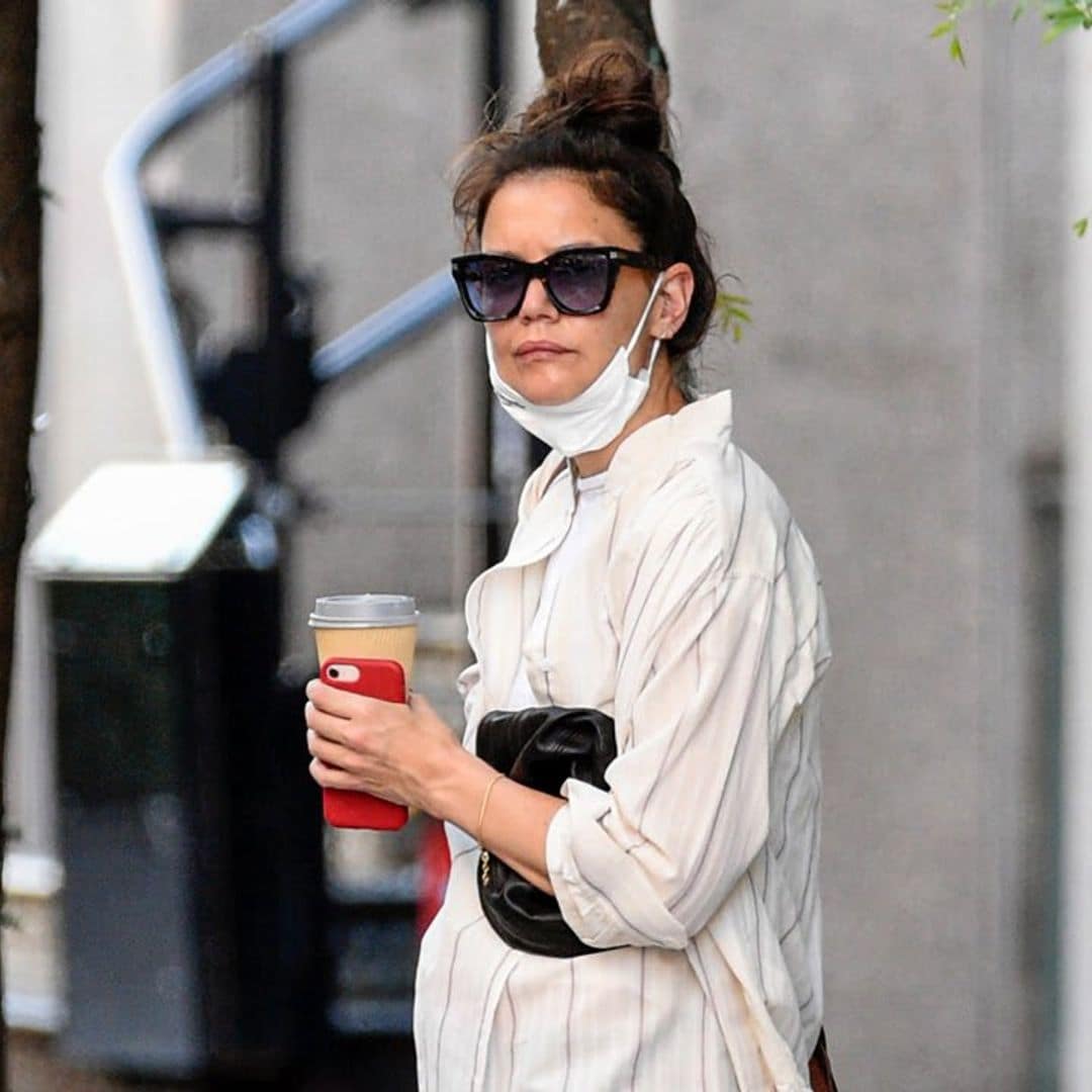 Katie Holmes was seen out for the first time since her breakup