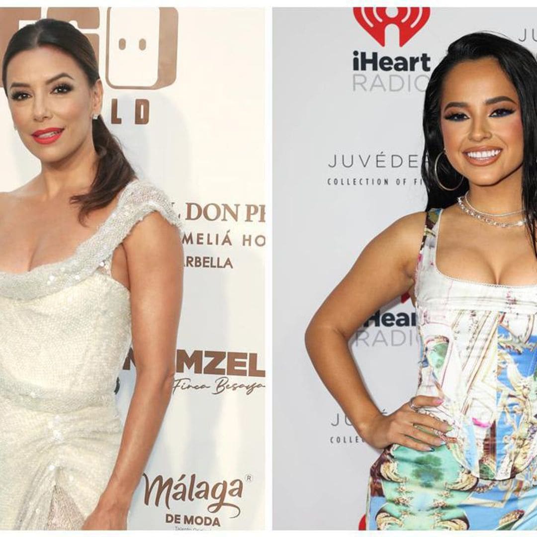 Eva Longoria & Becky G talk about being in love with empowering men