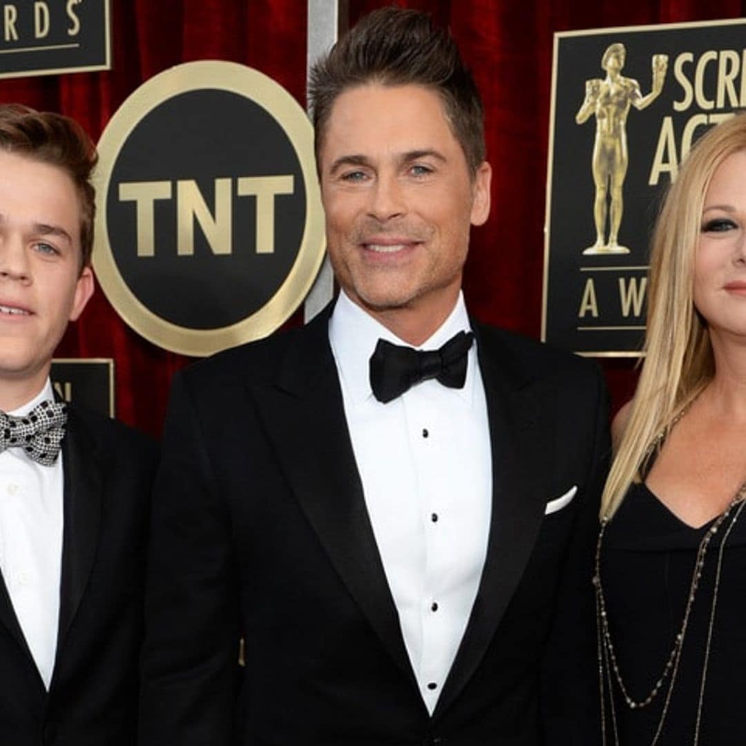 Rob Lowe on son John acting: 'I'm not letting him drop out of college'