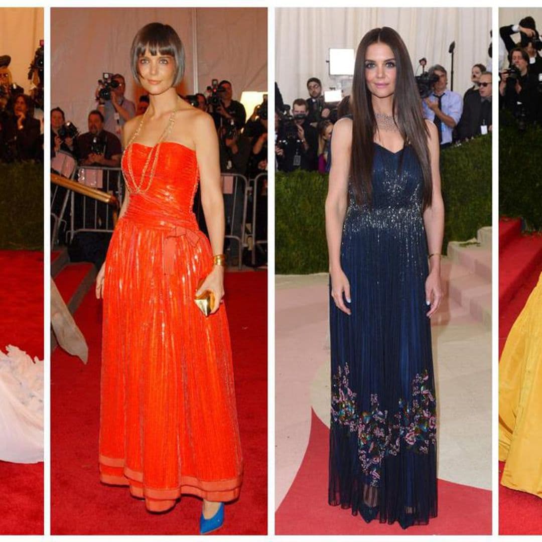 Katie Holmes at the Met Gala: a look back at her most memorable looks