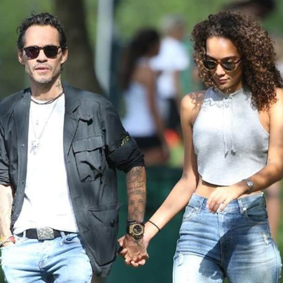 Marc Anthony and girlfriend join JLo and A-Rod at twin’s sports event