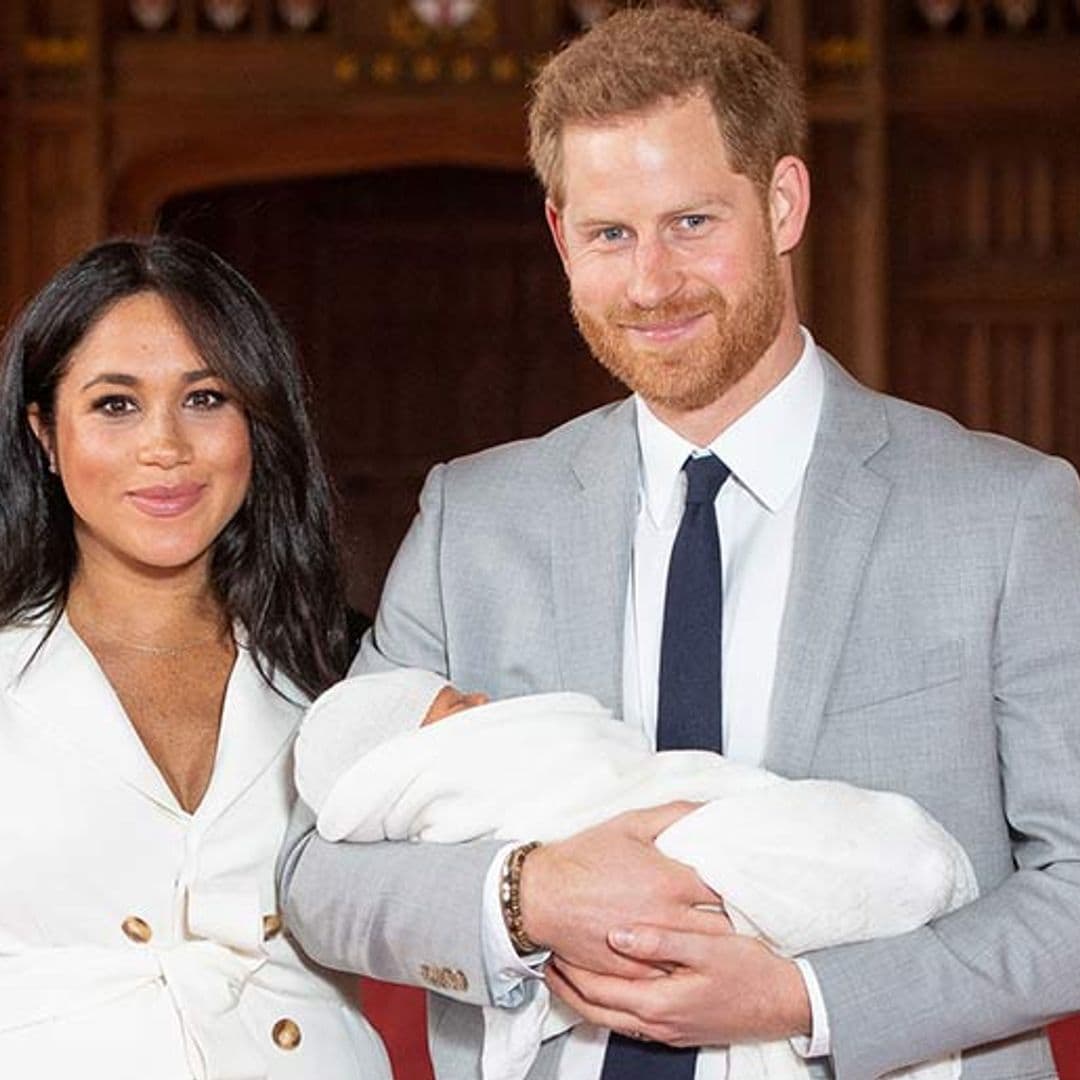 Meghan Markle wears a signature look for Baby Sussex's debut – all the fashion details