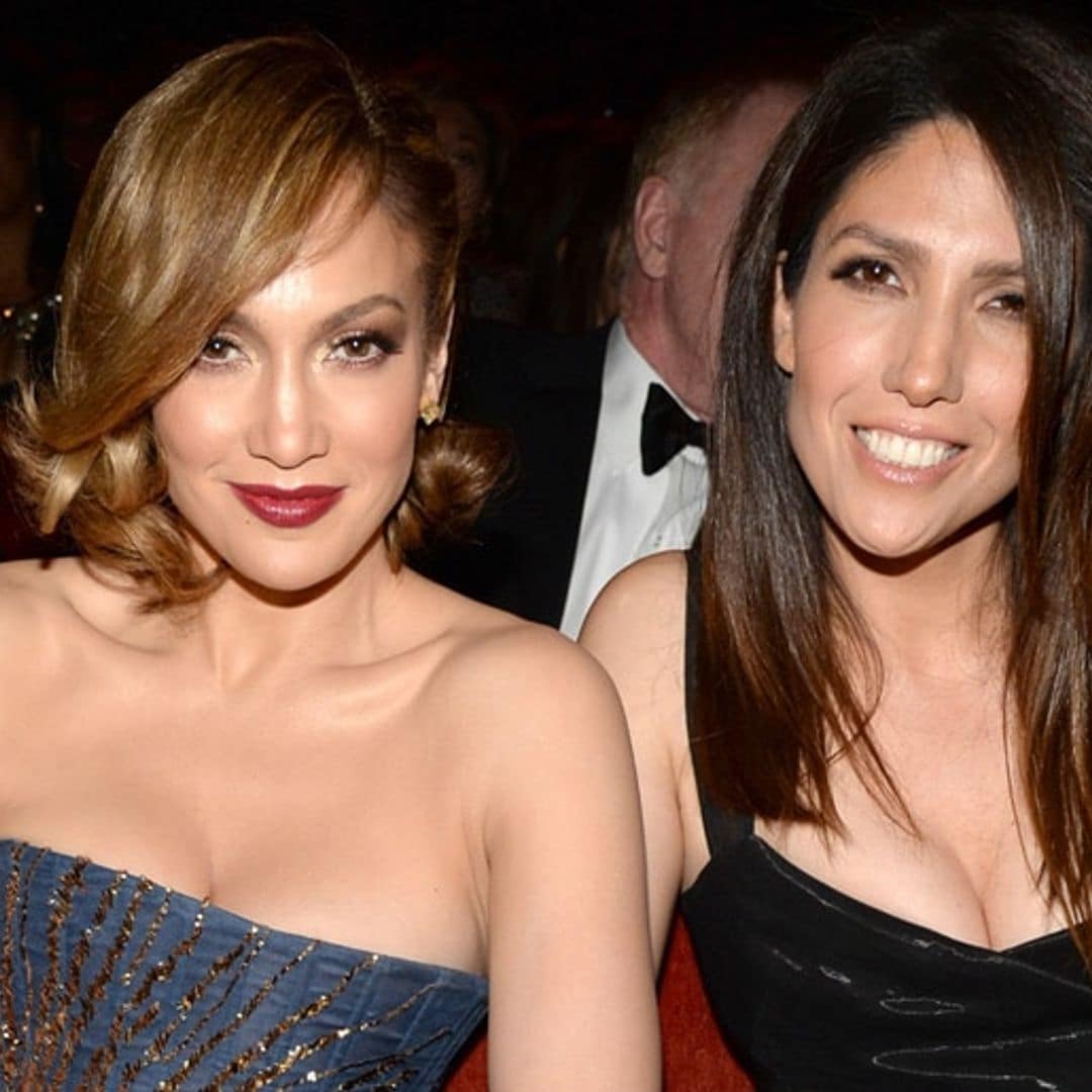 Hermanas on and off set: Jennifer Lopez and sister Lynda Lopez share sweet moment