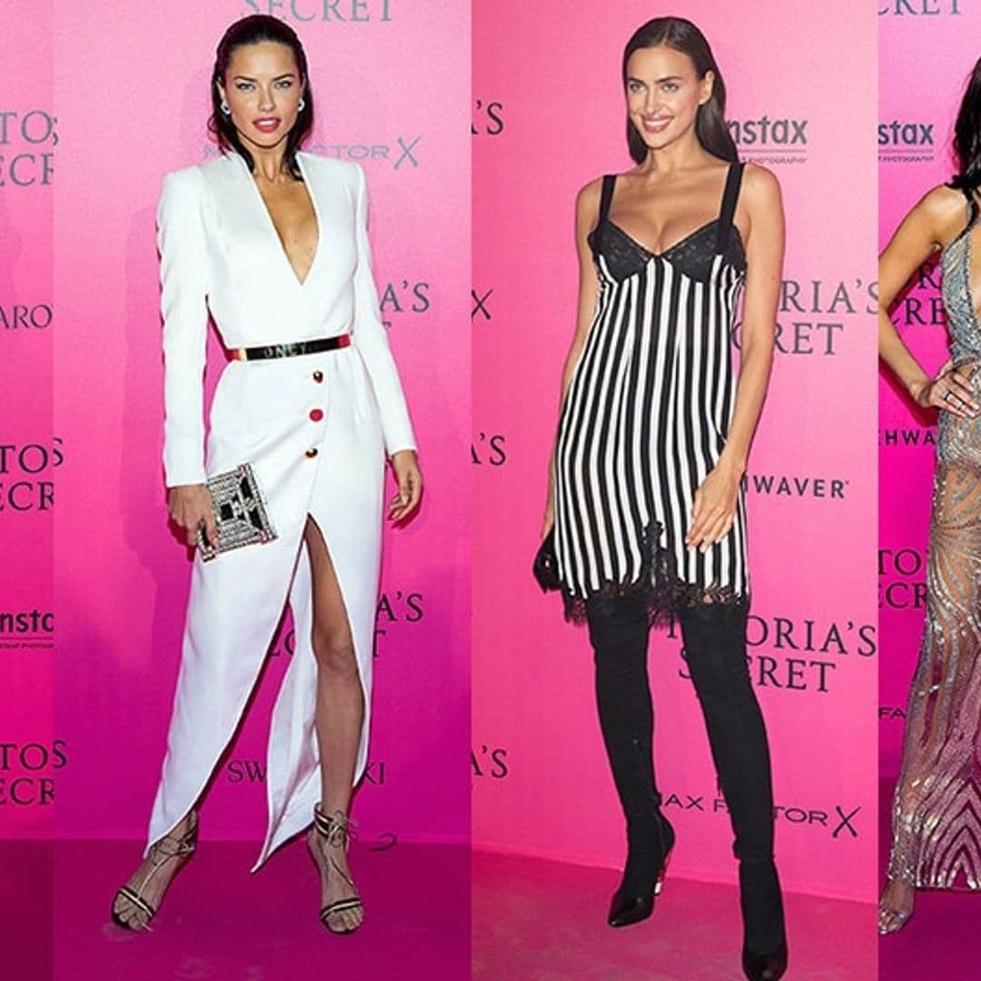 All the best looks from the Victoria's Secret pink carpet