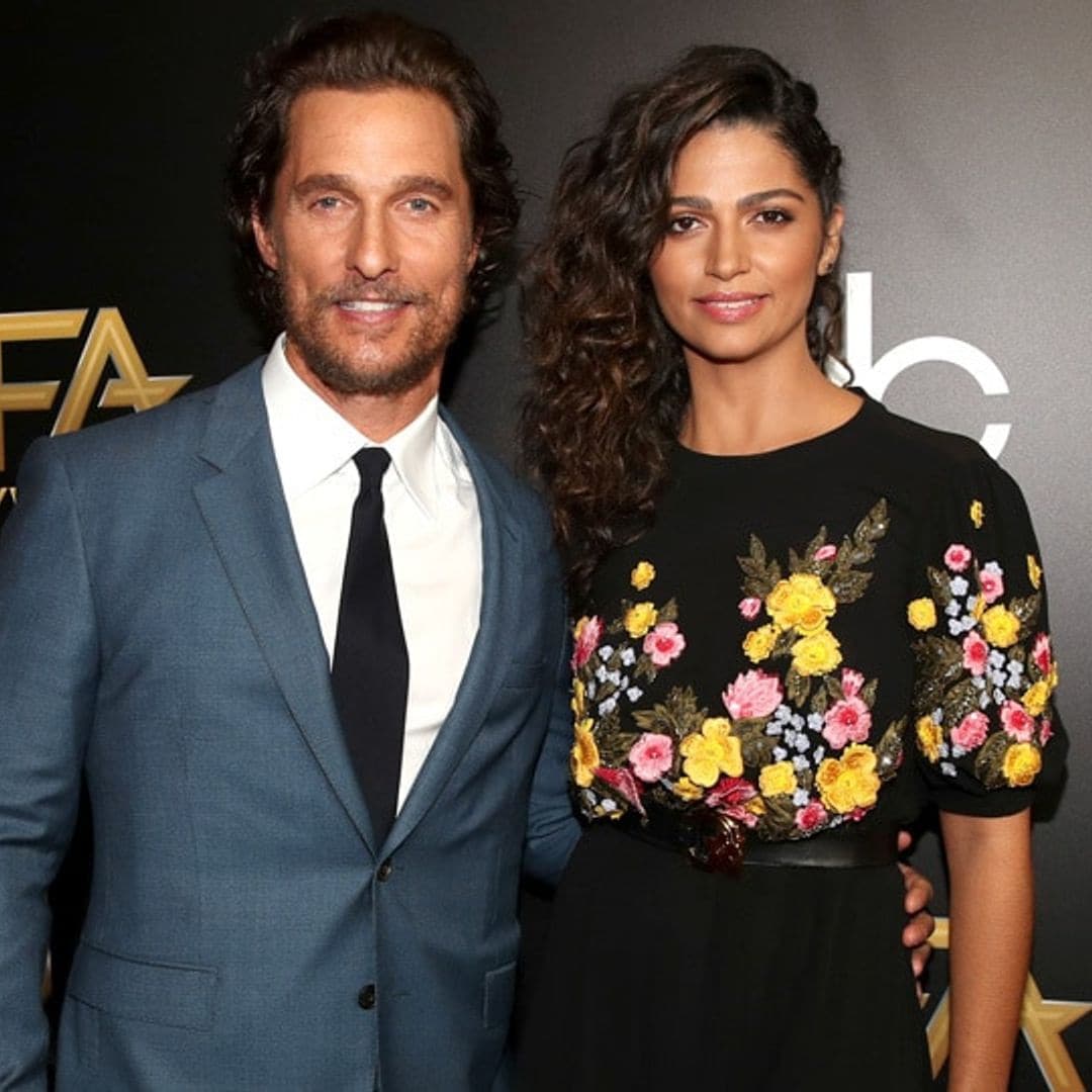 Matthew McConaughey reveals he is under wife Camila's 'spell' and which of their kids is on the naughty list