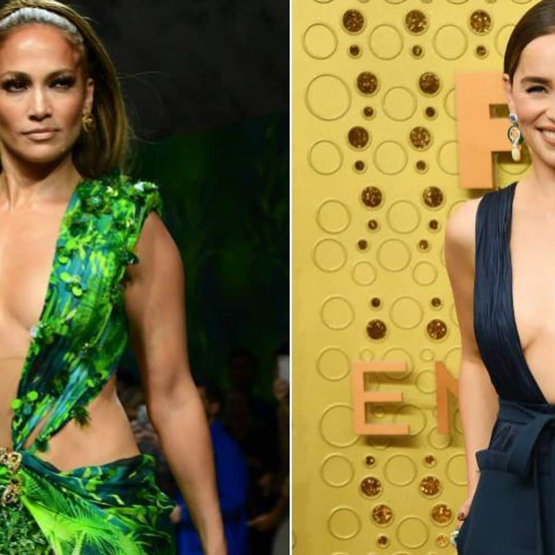 JLo reacts to Emilia Clarke channeling her at Emmys 2019