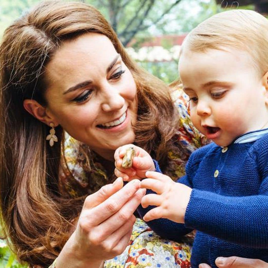 Kate Middleton reveals that Prince Louis 'loves' to smell flowers