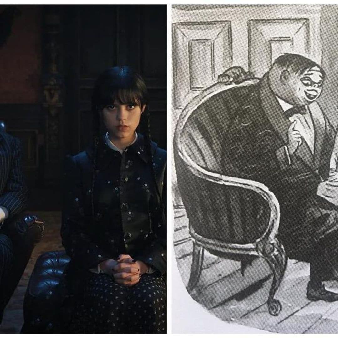 Fans of the Addams family noticed Luis Guzmán’s casting is an ode to the original Gomez in the comics