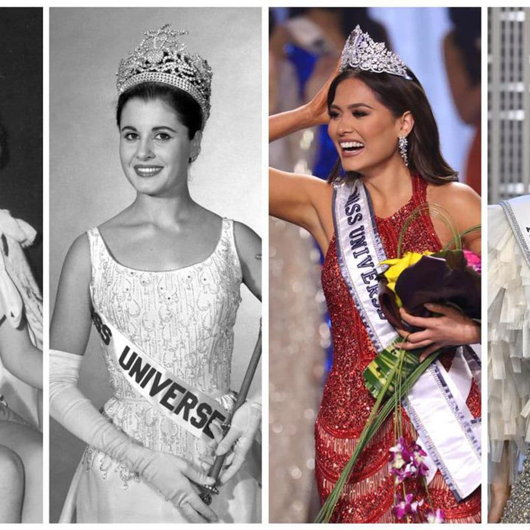 The evolution of Miss Universe crowns: A shimmering journey through time