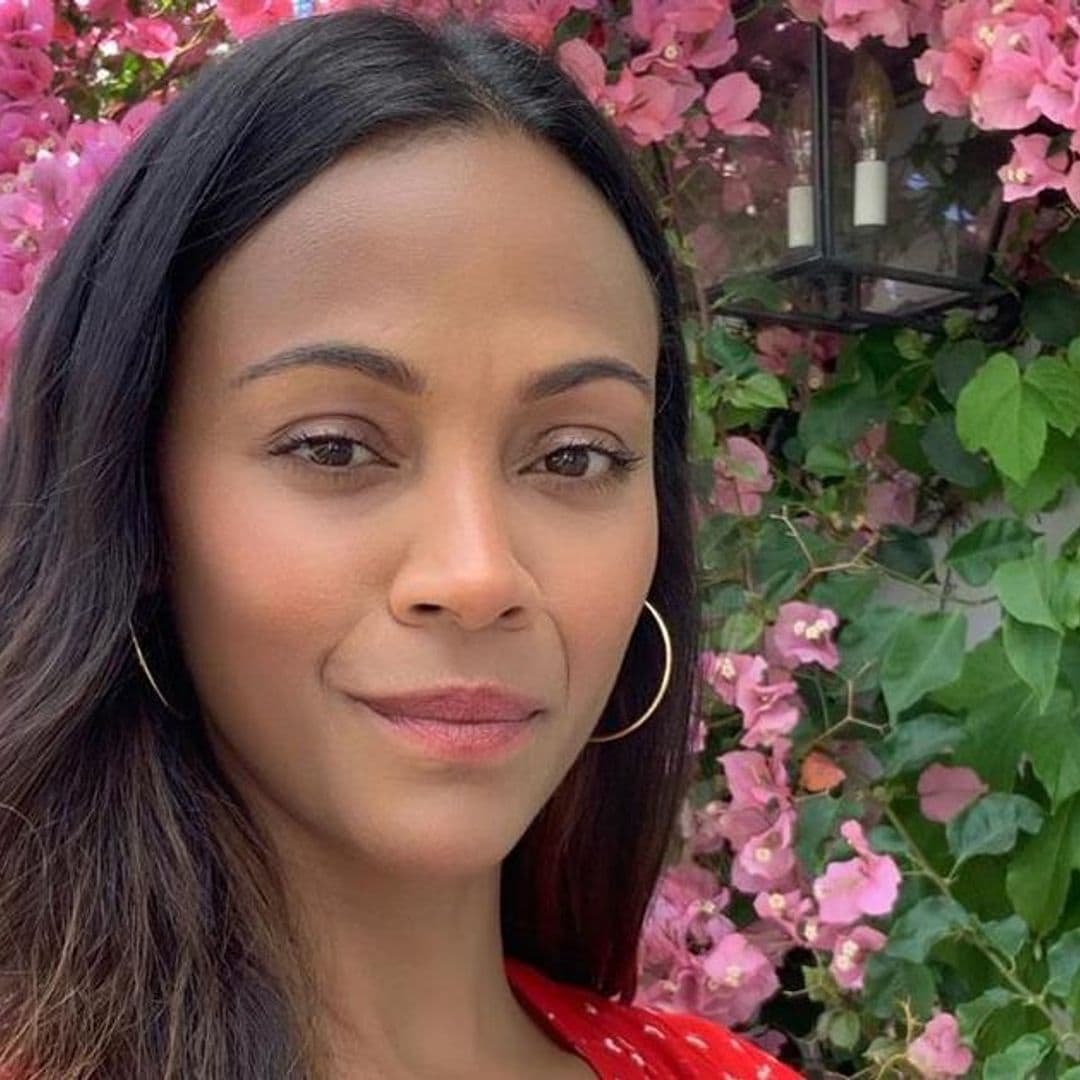 Zoe Saldana ‘stands with love’ and shares a moving message for her sons