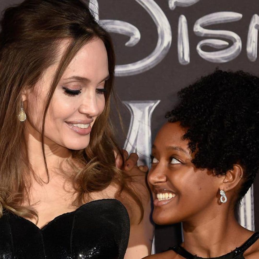 Angelina Jolie opens up about daughter Zahara in rare interview