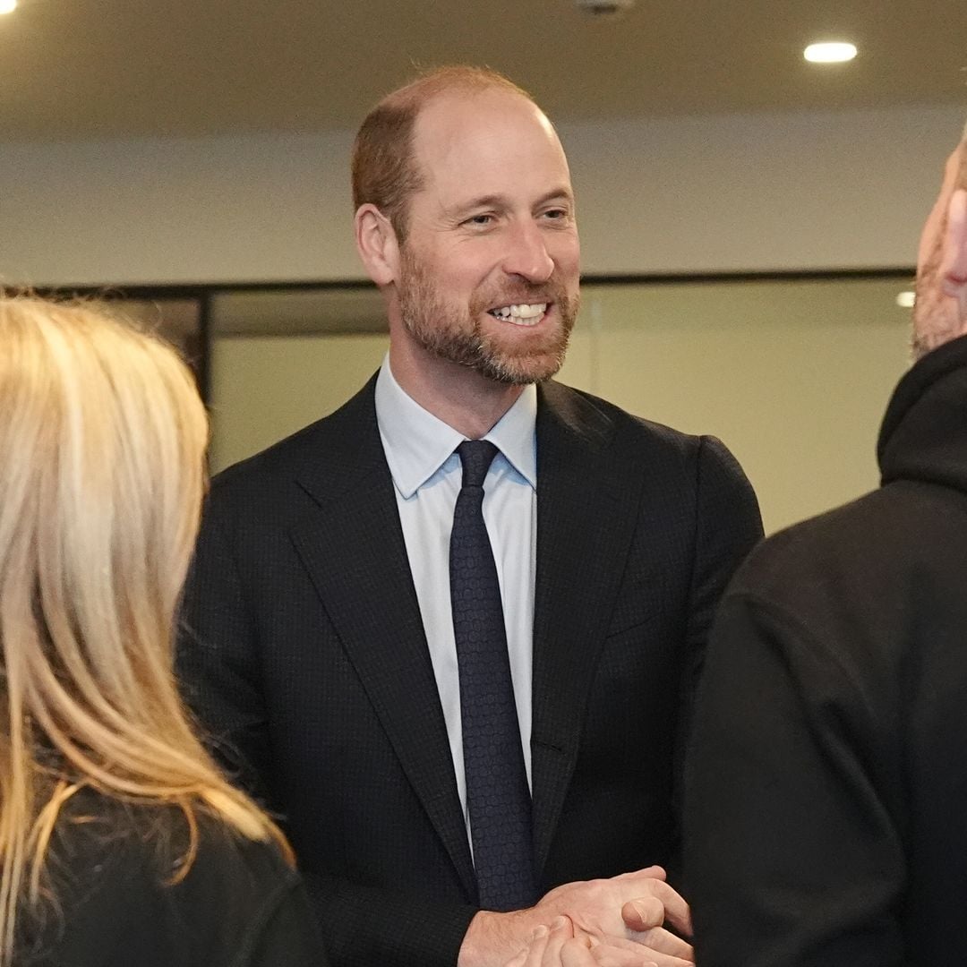 Prince William steps out following wife Kate's announcement