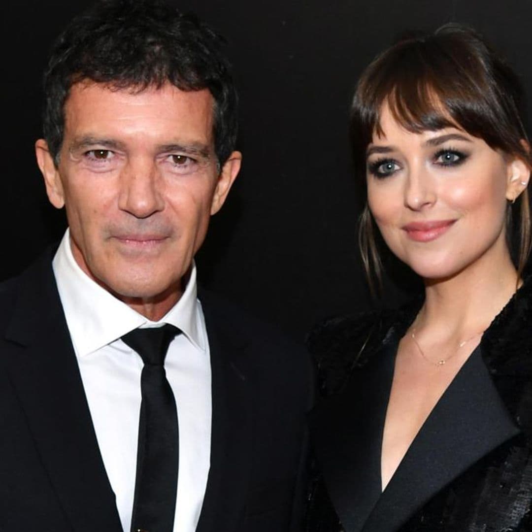 Dakota Johnson pays tribute to ‘papi’ Antonio Banderas with heartfelt speech