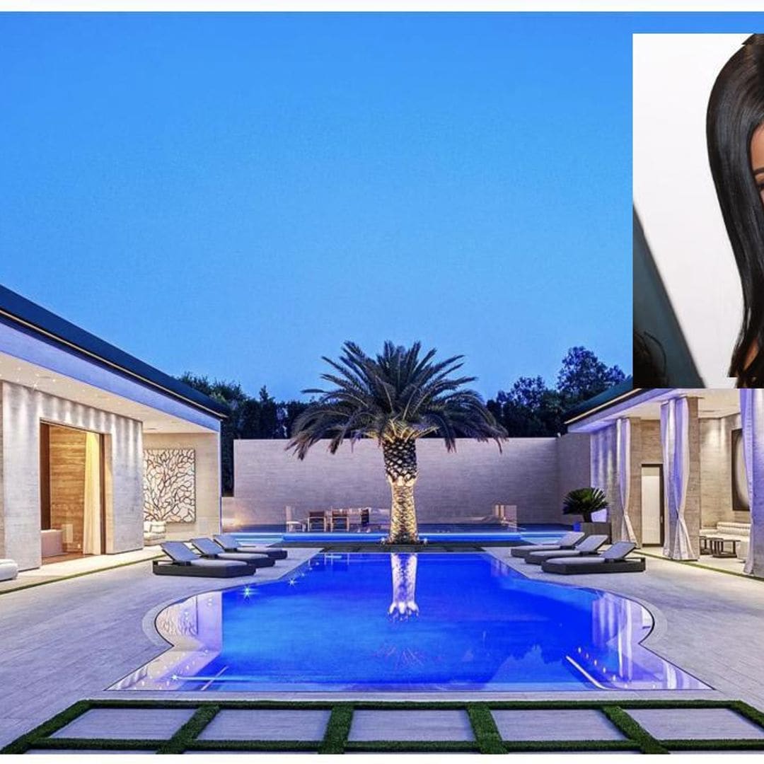 Kylie Jenner twerks by the pool in a black string bikini in her new $36m home