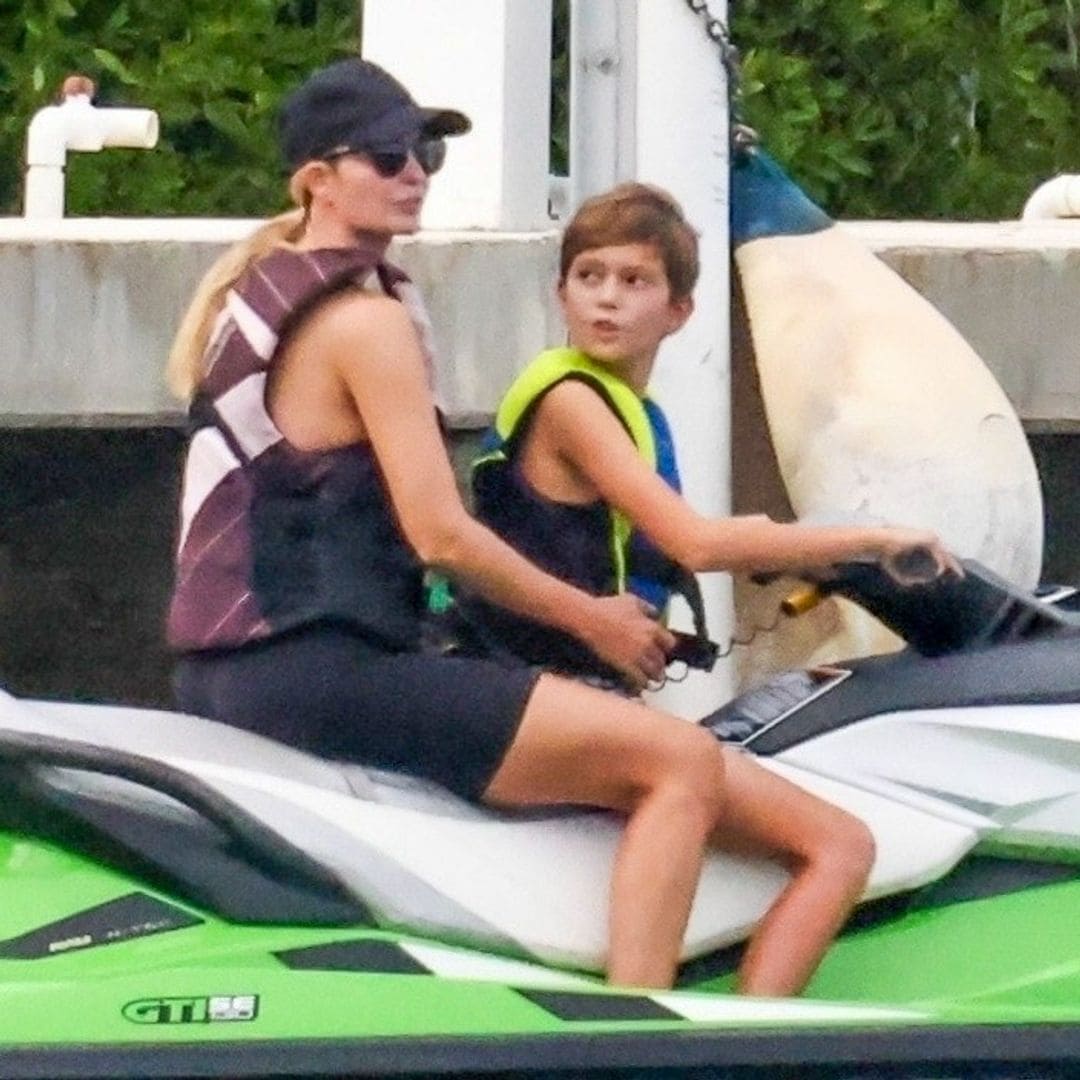 Ivanka Trump celebrates her eldest son's birthday with a wakeboarding session