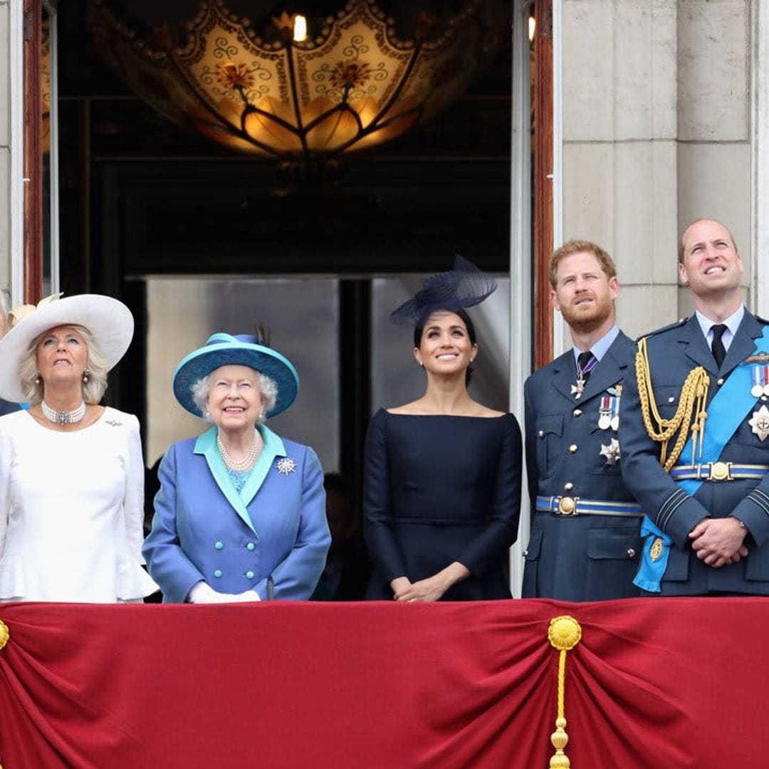 Queen Elizabeth and royals react to Meghan Markle and Prince Harry’s baby news