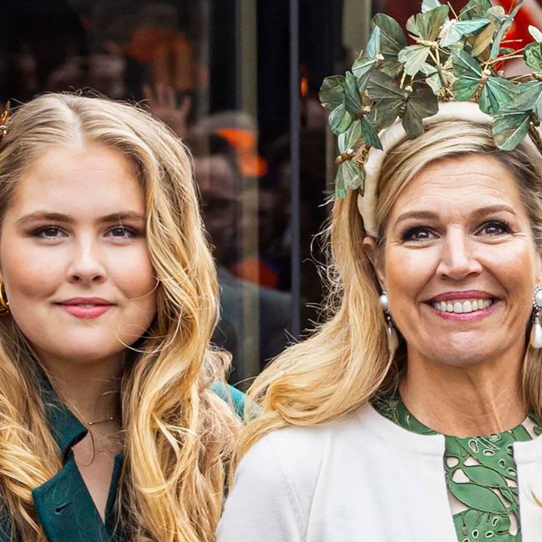 Queen Maxima’s daughter Amalia says she was able to find ‘a little more’ freedom in Spain