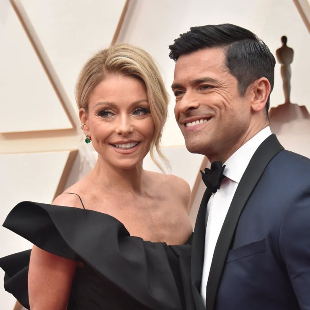 When Kelly Ripa is ‘upset and overworked’ Mark Consuelos makes her feel better with ‘love and sexy time’