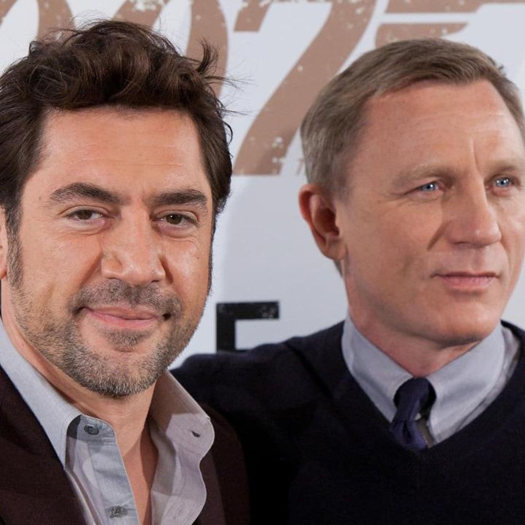 Javier Bardem reveals he surprised Daniel Craig by popping out of a cake dressed as a Bond girl