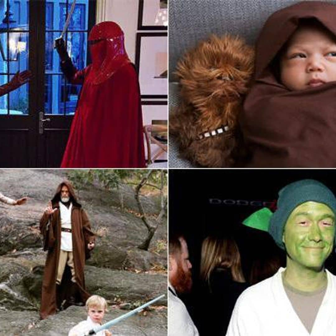 Faith Hill, Tim McGraw wake up kids in 'Star Wars' attire: Celebs who prove the force is with them