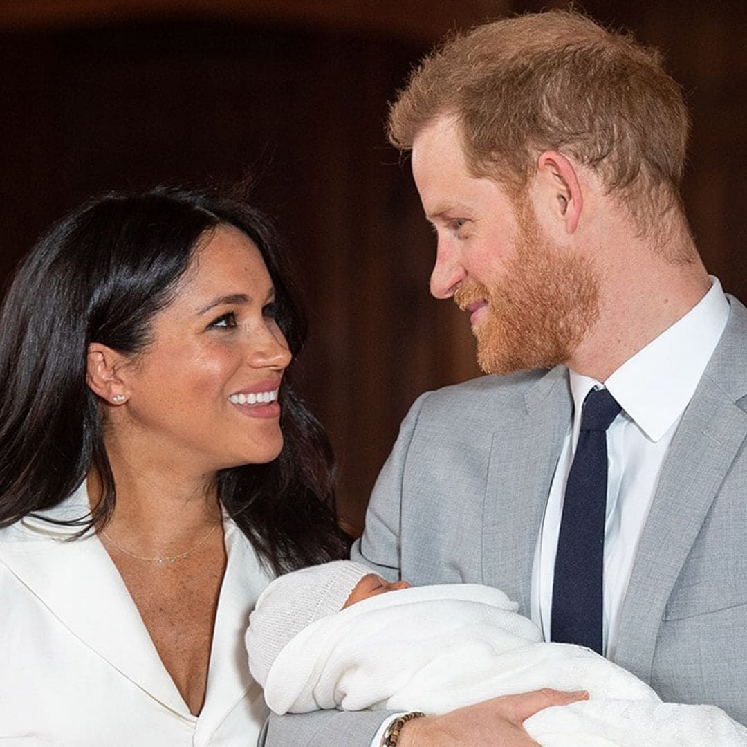 Meghan Markle and Prince Harry share a glimpse of baby Archie's adorable style