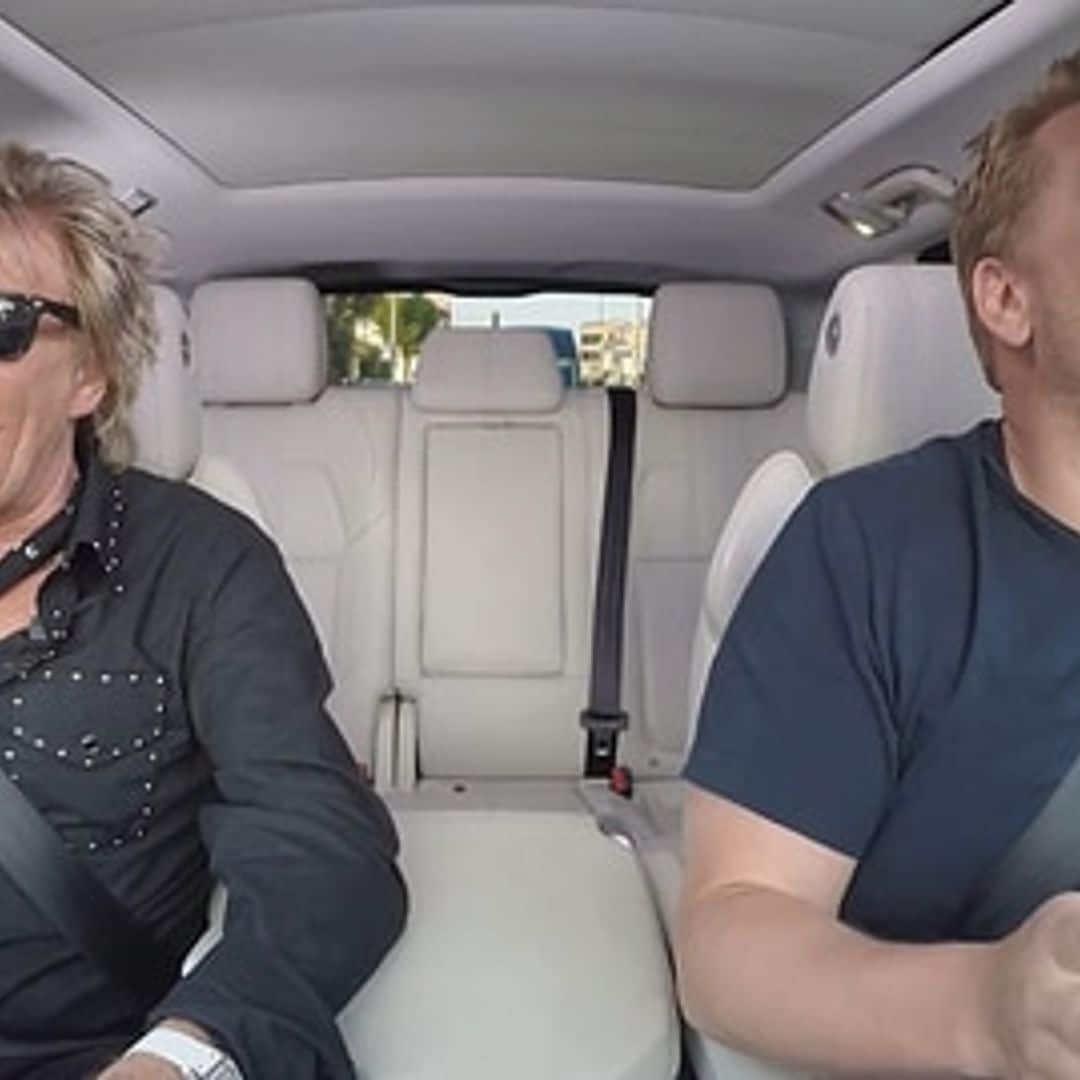 A$AP Rocky joins Rod Stewart for carpool karaoke