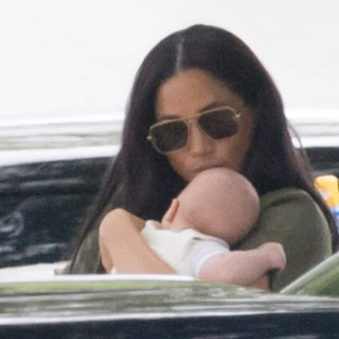 Meghan Markle sweetly cuddles Archie Harrison in new family photo