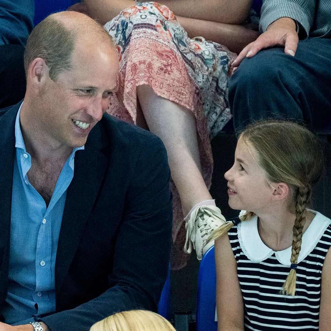 Prince William says daughter Princess Charlotte will 'probably poach' gift off him