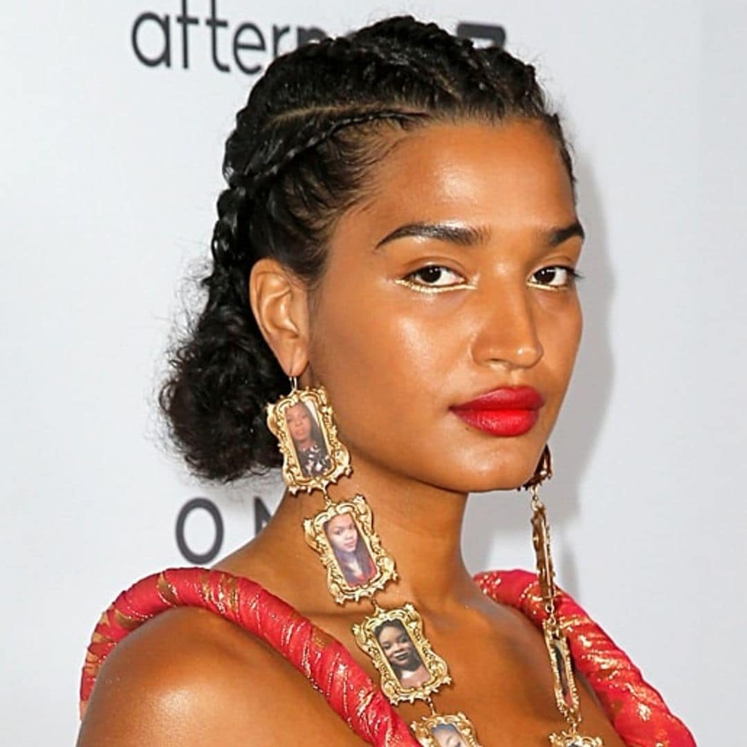 Indya Moore makes a powerful fashion statement at the Fashion Media Awards