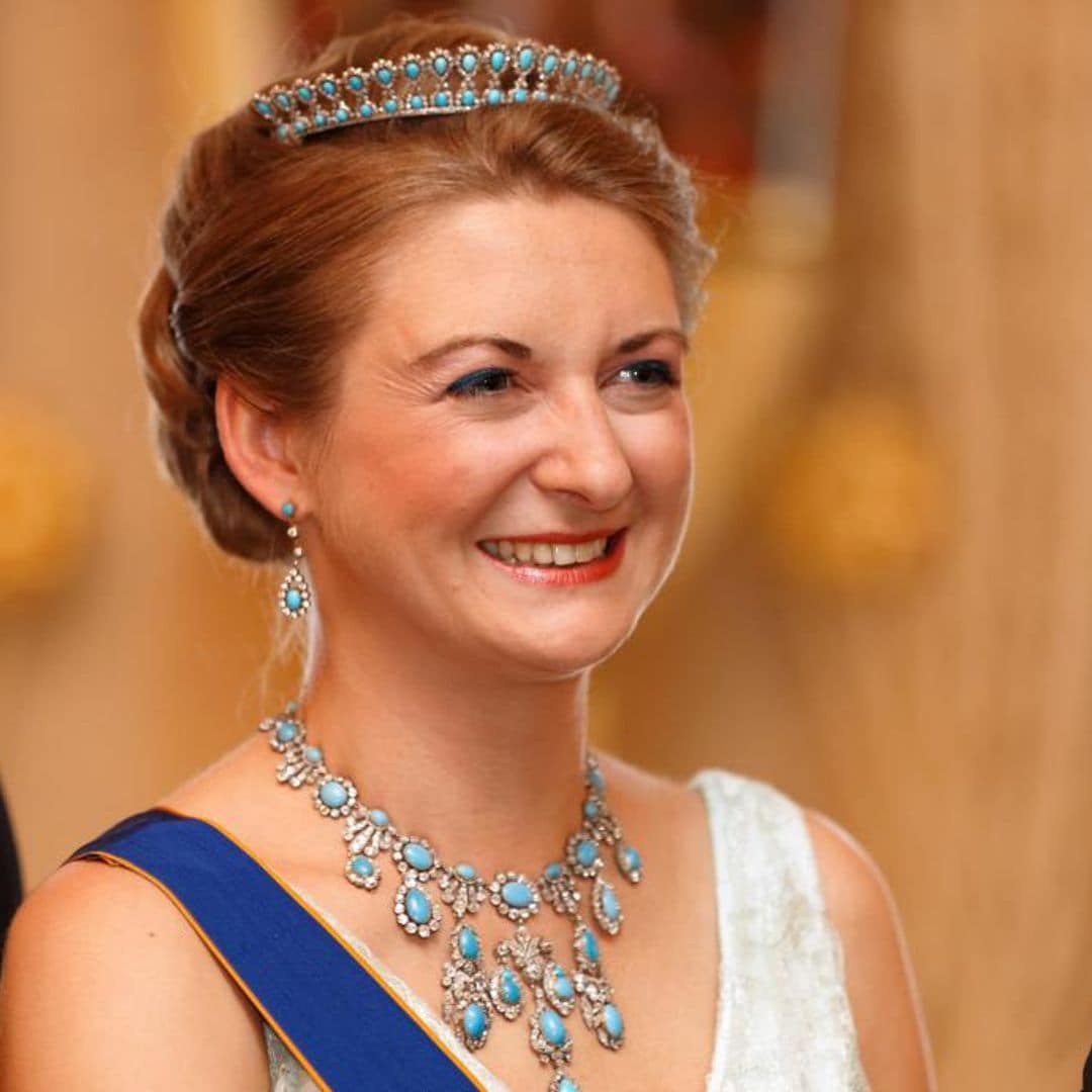 Mom-to-be Princess Stephanie of Luxembourg shows off baby bump