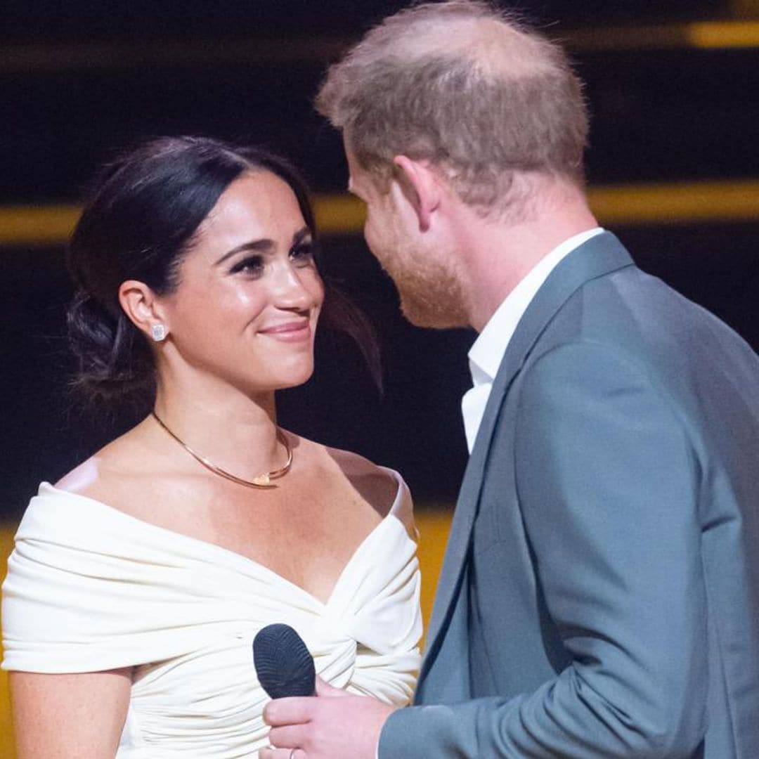 Meghan Markle and Prince Harry shared a kiss at the Invictus Games