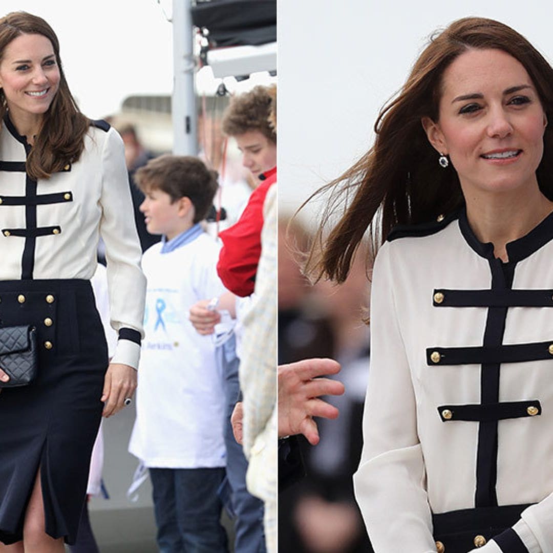 Kate Middleton: All the details on her sailing engagement outfit