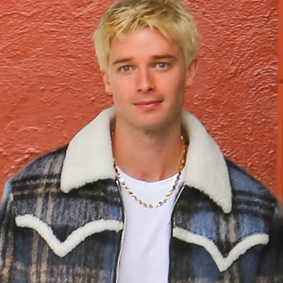 Patrick Schwarzenegger debuts his new platinum blonde hair while out in LA