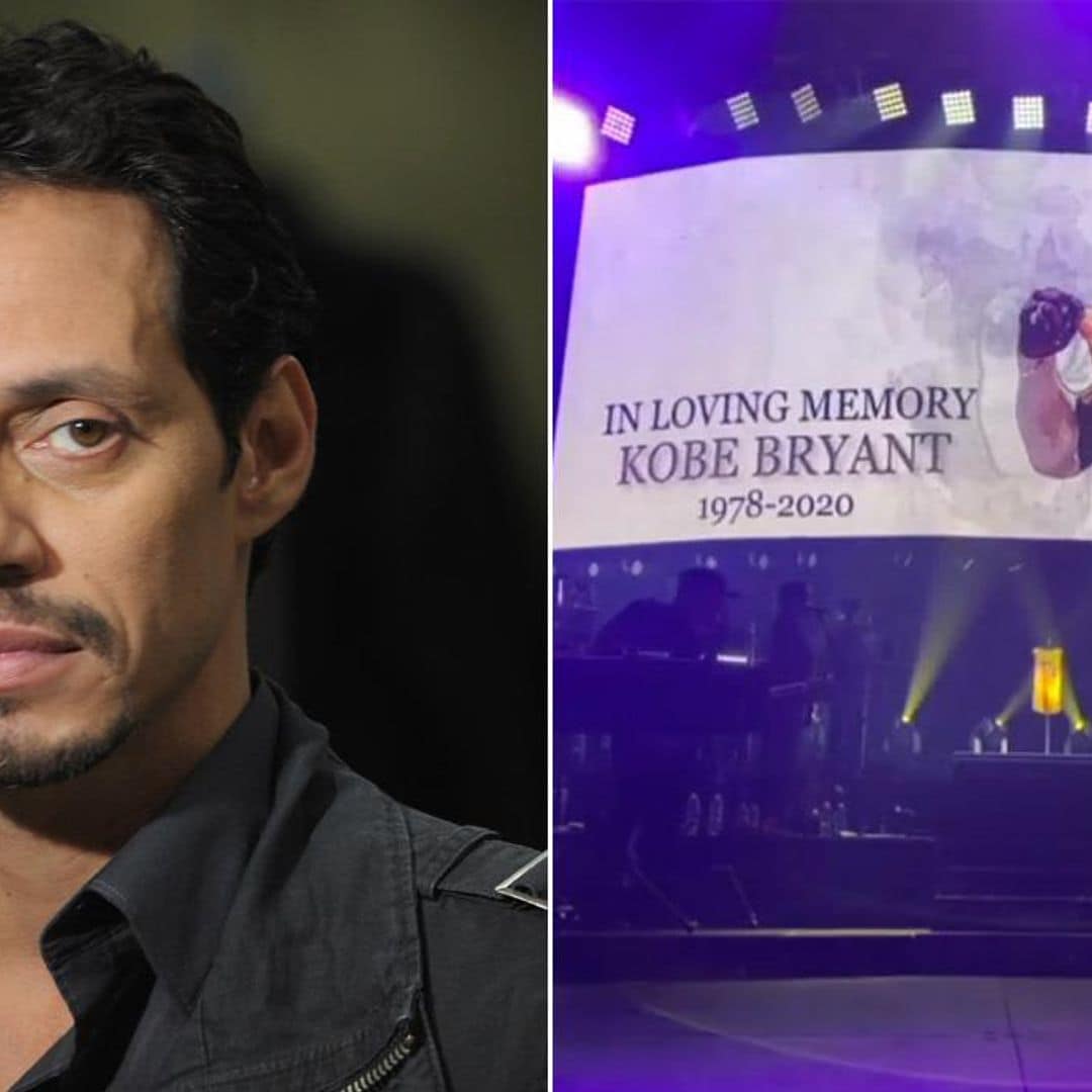 Marc Anthony’s emotional on-stage tribute to Kobe Bryant will bring tears to your eyes