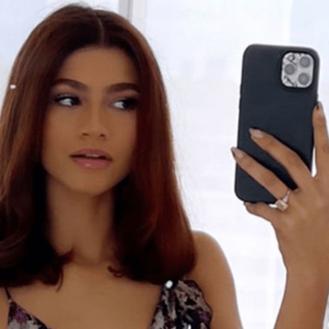 Zendaya debuts another red ‘do in honor of ‘Spider-Man: No Way Home’ release