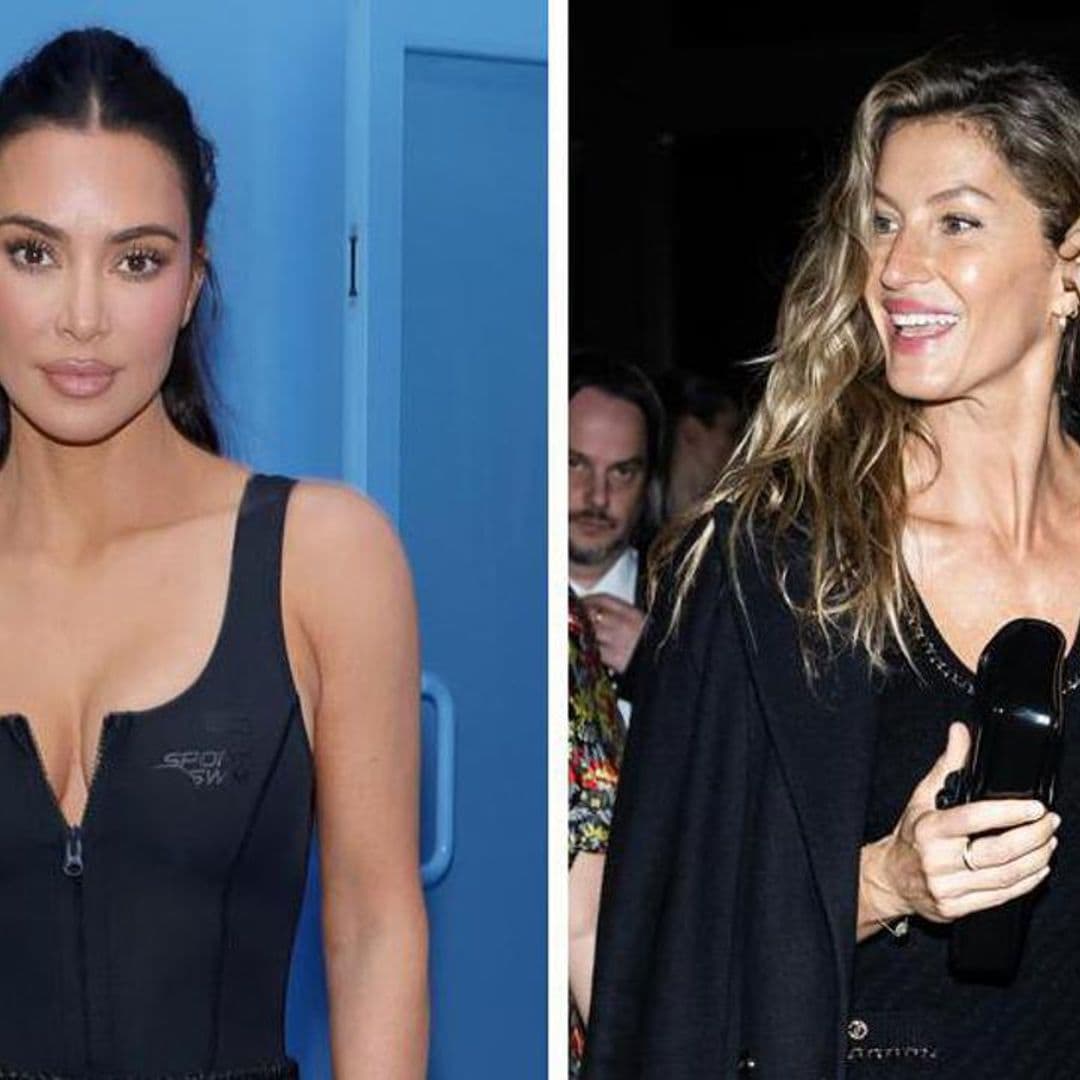 Kim Kardashian has always been a fan of Gisele Bündchen