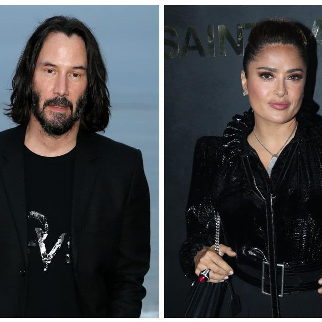 Salma Hayek gets compared to Keanu Reeves: Her reply will make you LOL