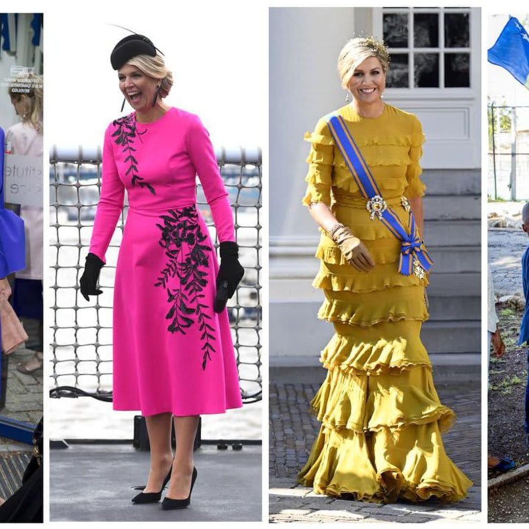 50 Fashionable years: the bold and colorful fashion of Queen Maxima [Photos]