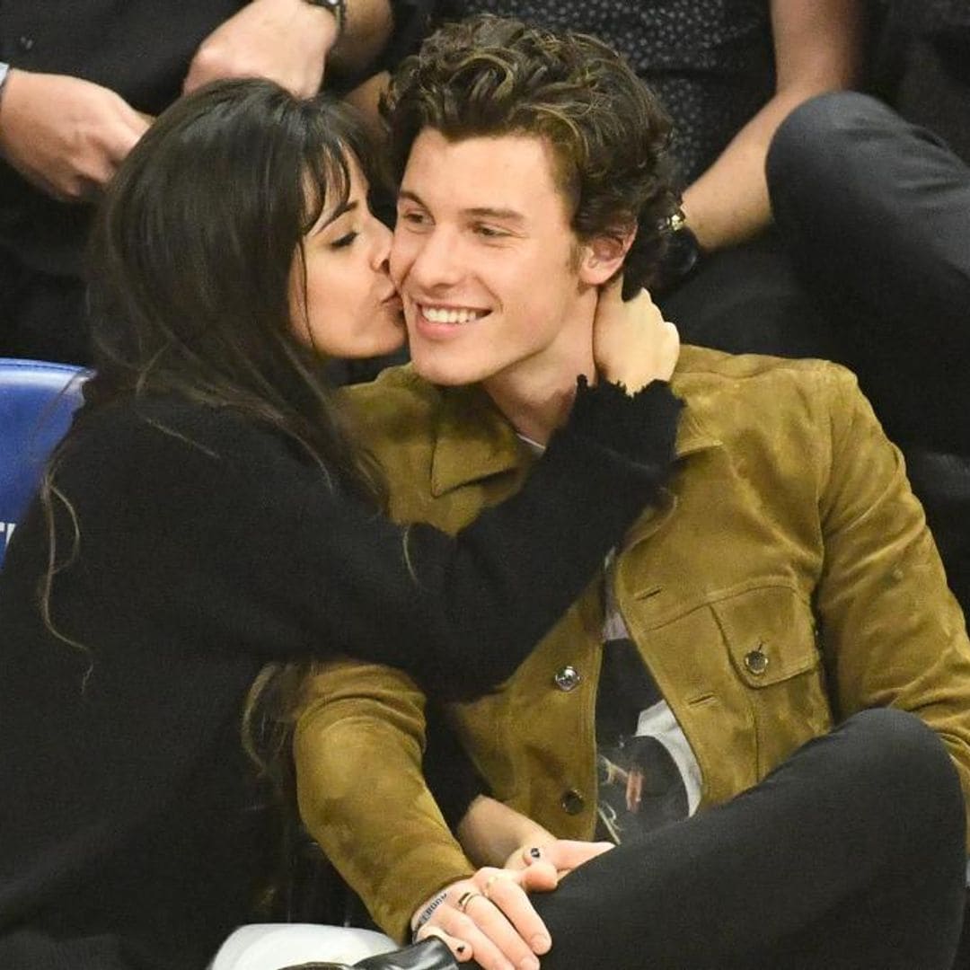 Camila Cabello and Shawn Mendes have PDA-filled date night at basketball game