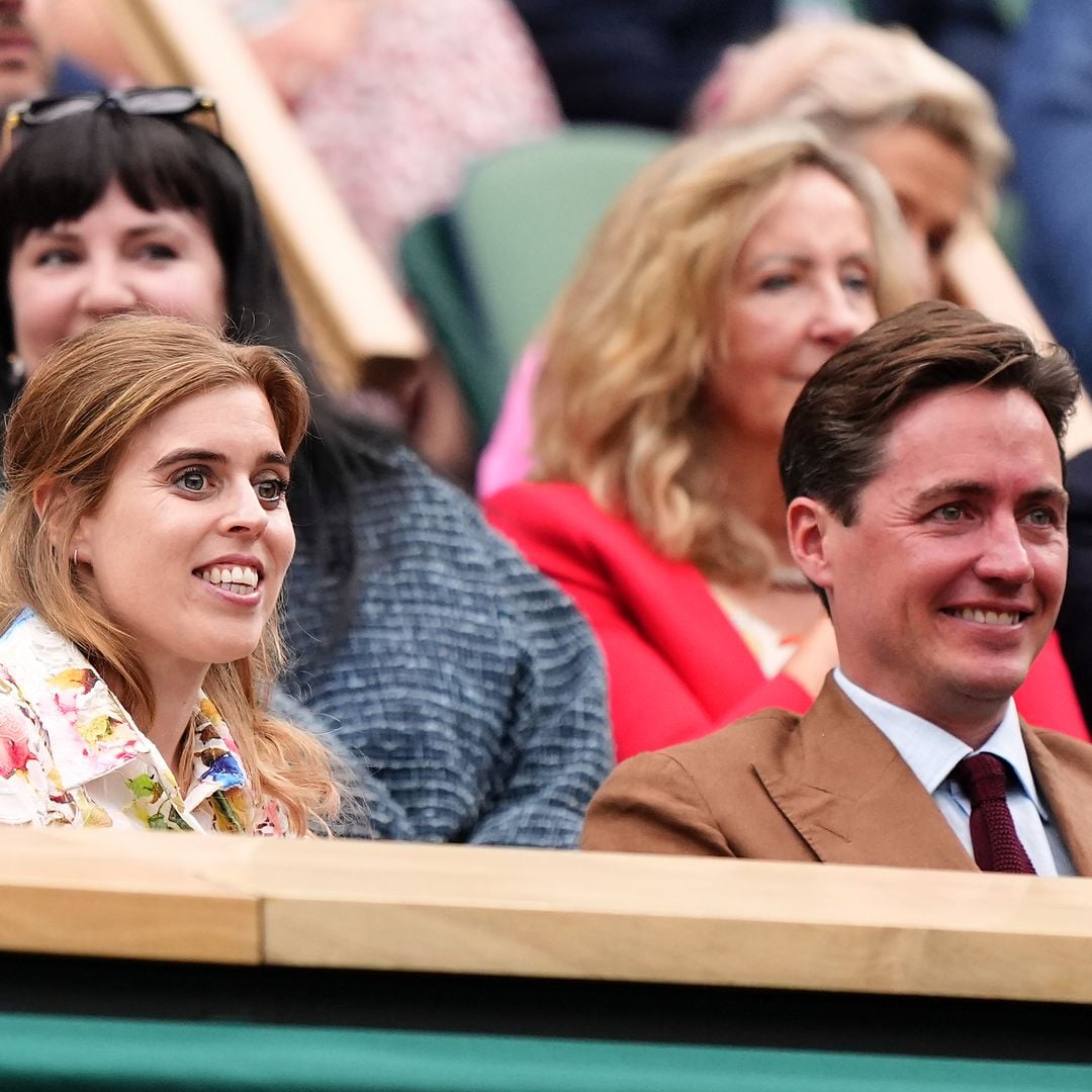 Royal couple enjoys date at Wimbledon