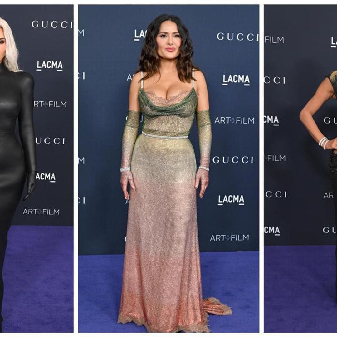 Salma Hayek, Kim Kardashian & more stun at the LACMA gala