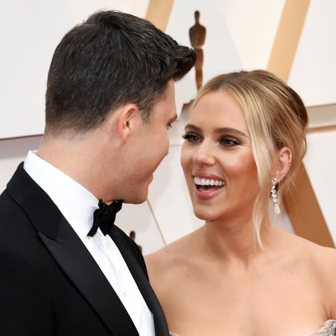 Scarlett Johansson describes her pandemic wedding with Colin Jost as ‘weird’